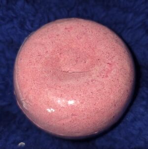 Pink Fizzing Apple Bath Bomb Soak